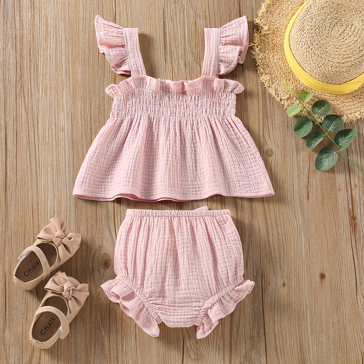 Girls' Sling Top Hot Pants Suit