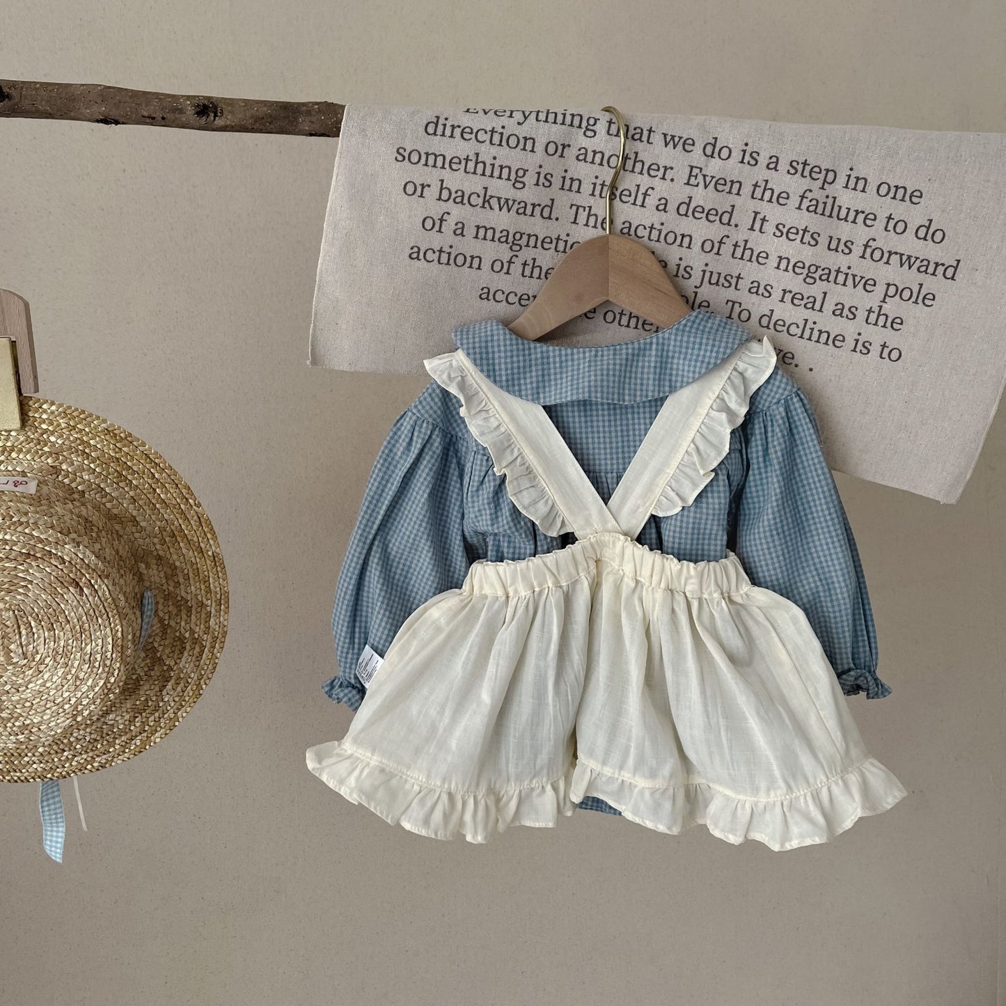 Infant Long Sleeve Small Romper Sling