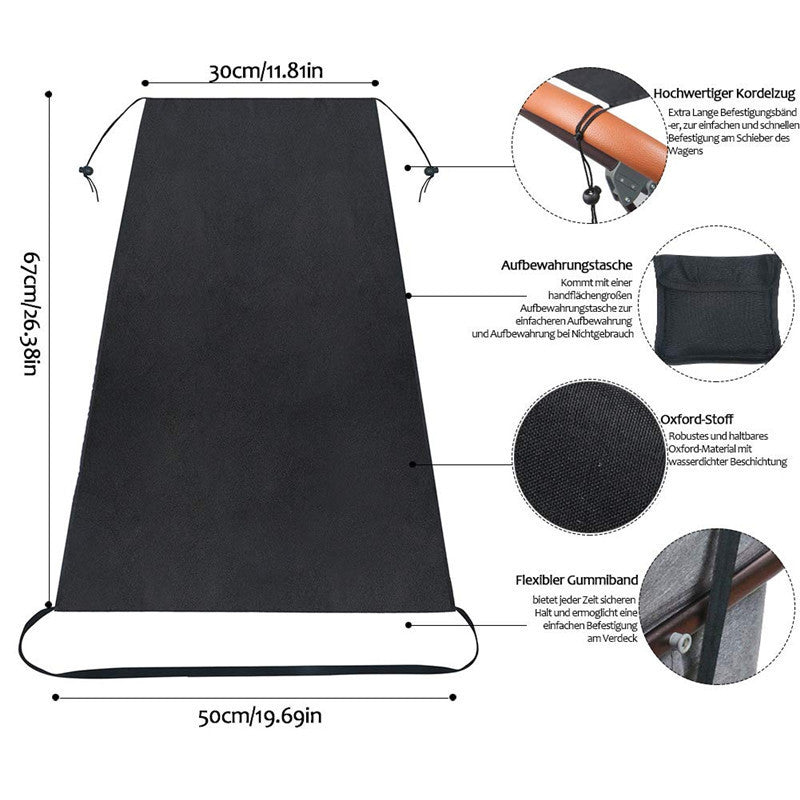 Baby stroller sunshade protection