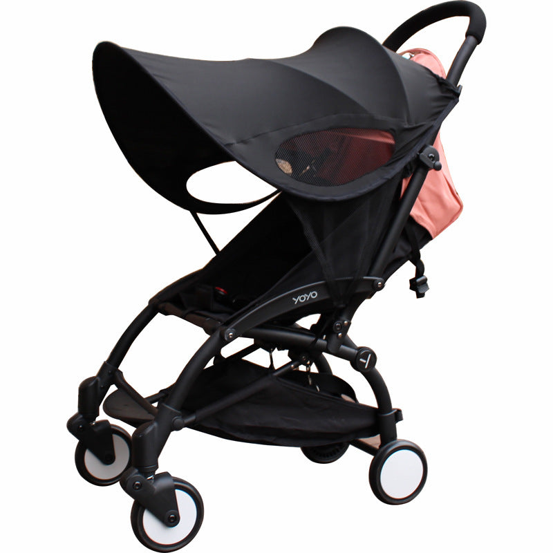 Baby stroller sunshade protection