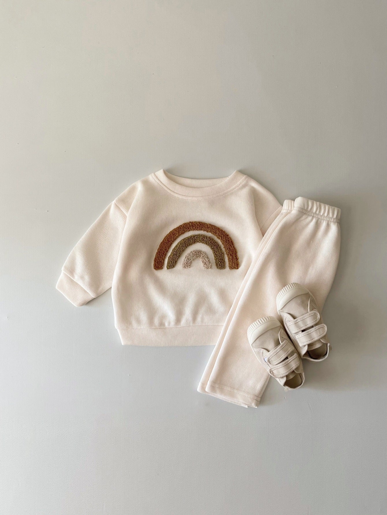 Spring And Autumn new-born two piece set