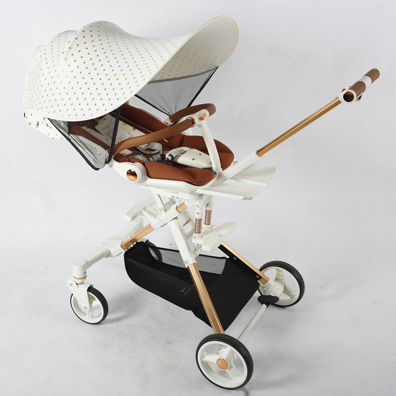 Baby stroller sunshade protection