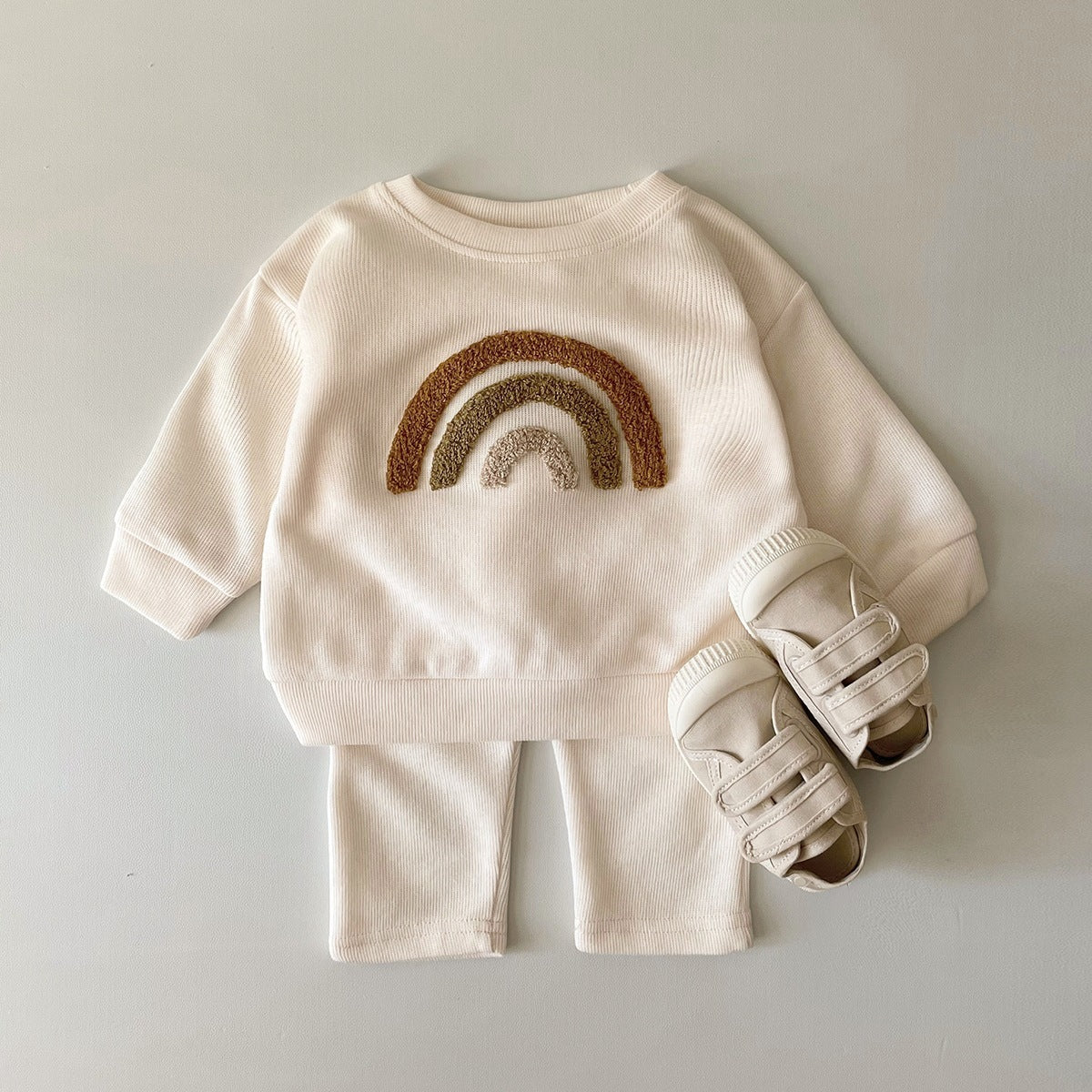 Spring And Autumn new-born two piece set