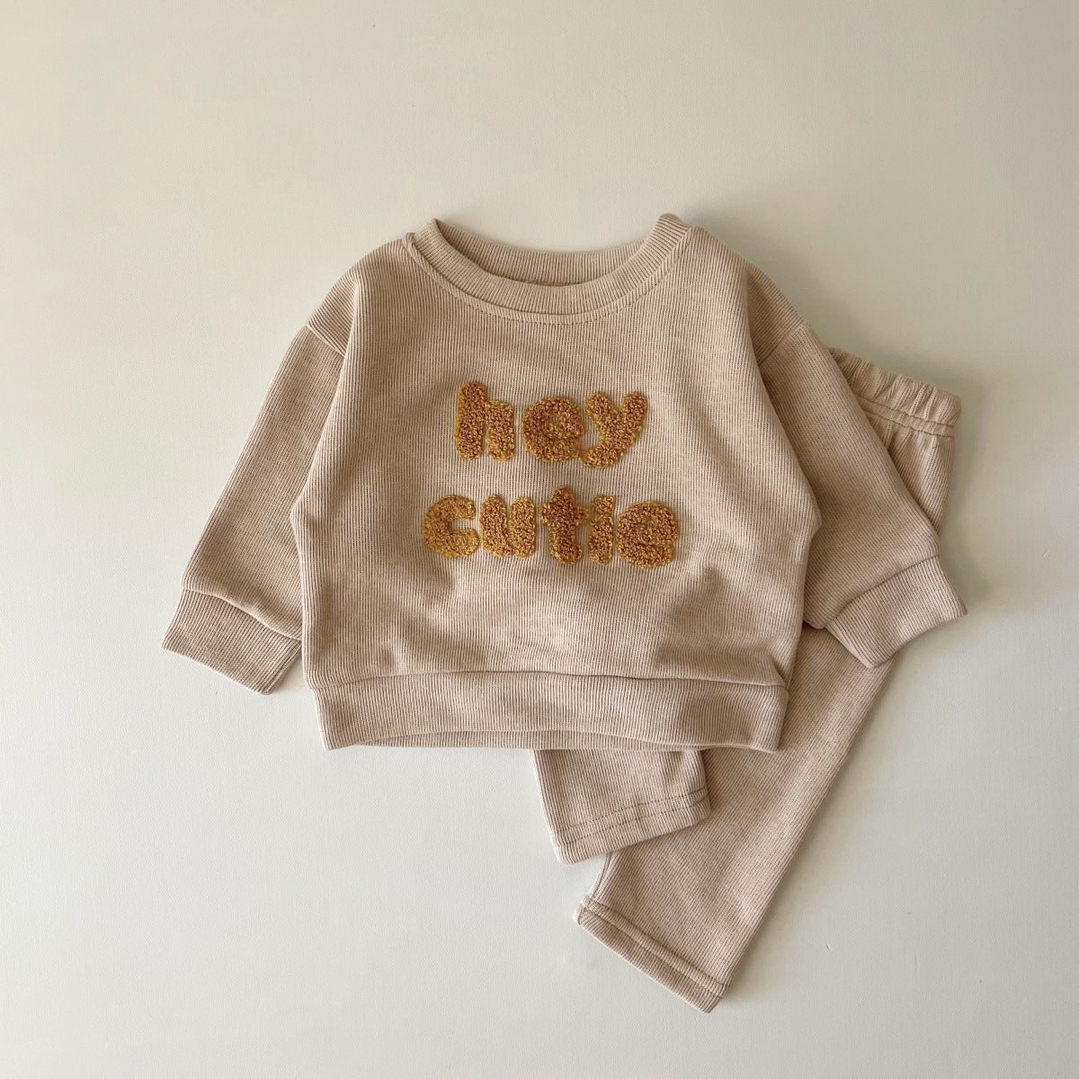 Spring And Autumn new-born two piece set