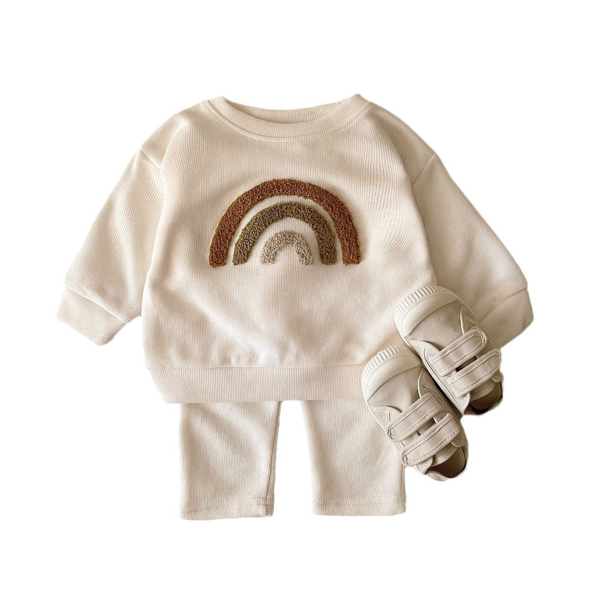 Spring And Autumn new-born two piece set