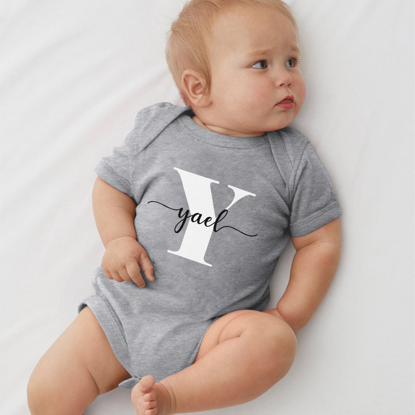 Personalized Baby Name Bodysuit
