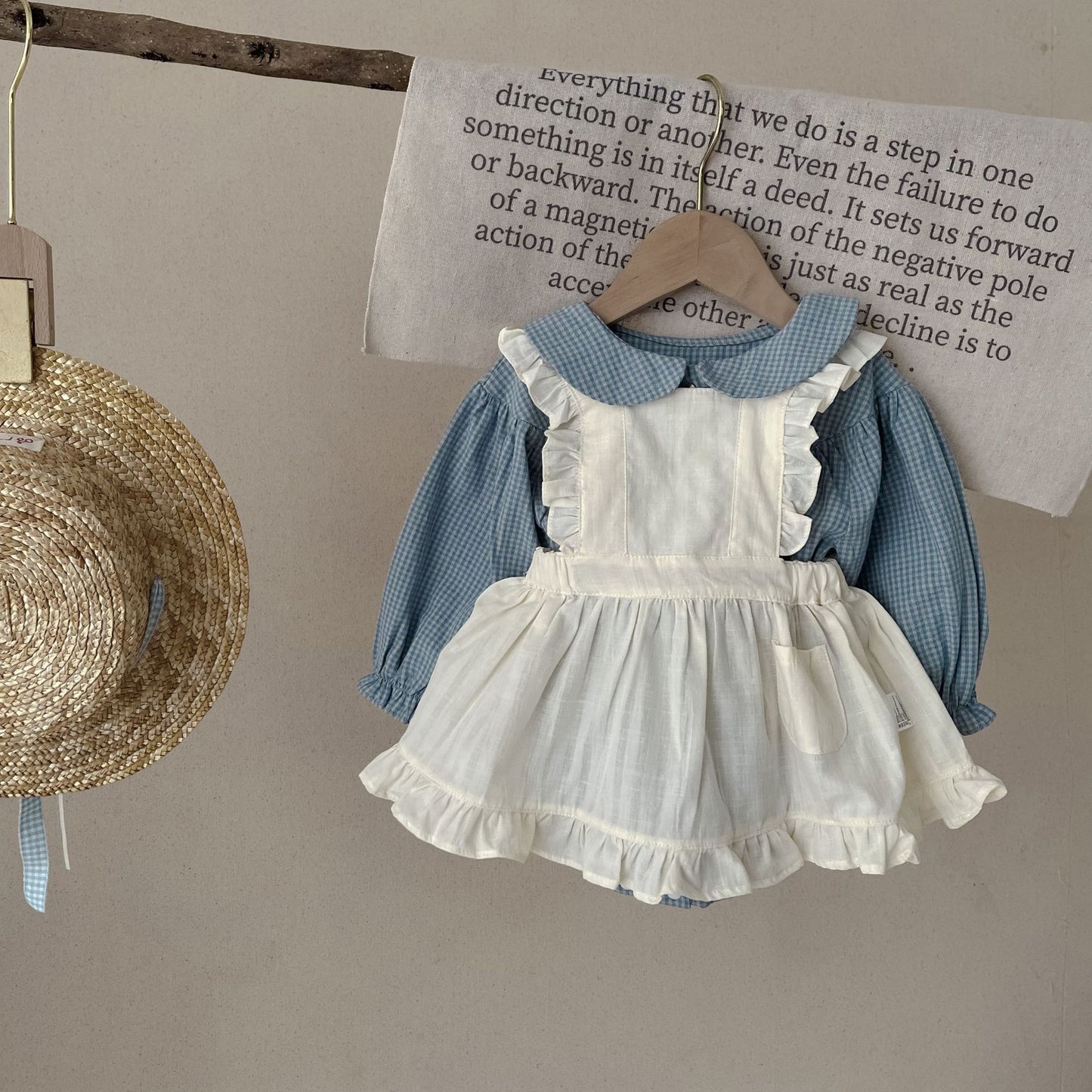 Infant Long Sleeve Small Romper Sling